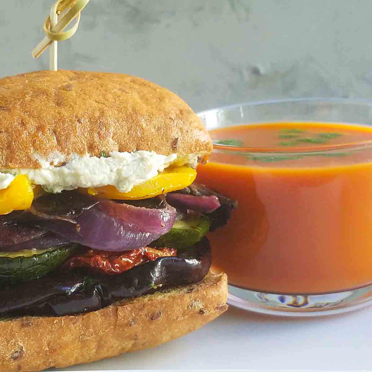 Secret Sauces & Cheese: Elevate Your Roasted Vegetable Sandwich